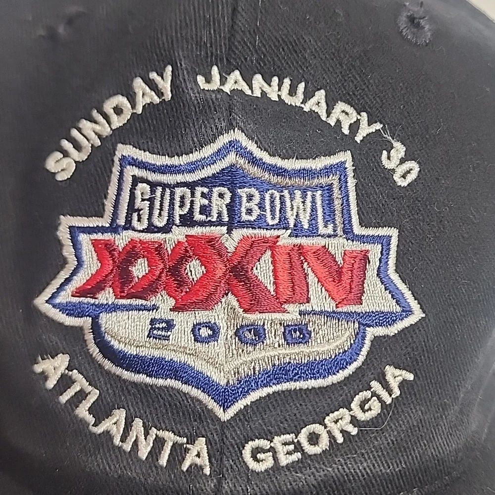 Vintage Super Bowl 2000 XXXIV NFL Logo 7 Black Cap Los Angeles Rams Football